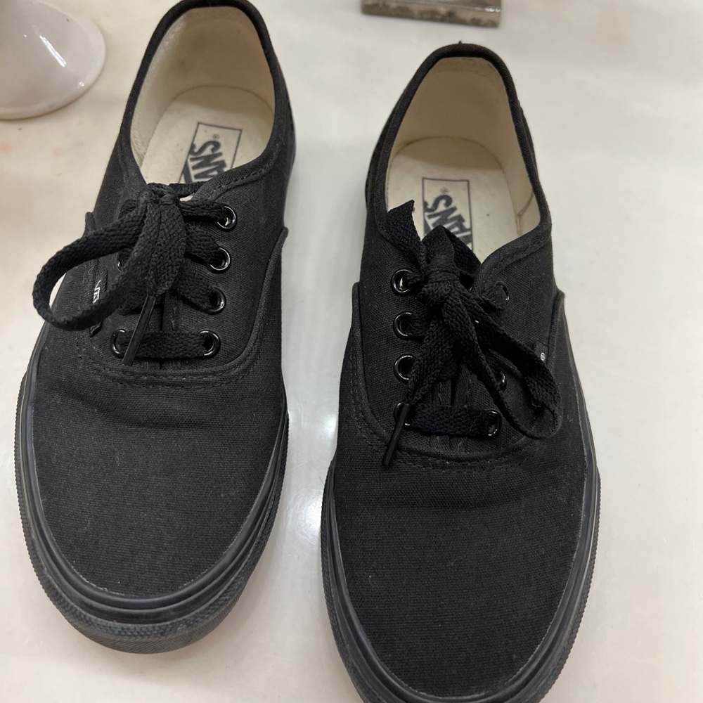 Boy Vans size 3
